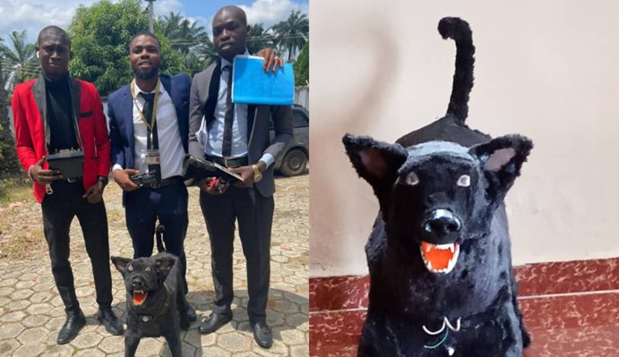 Reactions as AAU Final Year Students Build Robotic Dog | Daily Report Nigeria