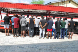 EFCC Arrest 40 Internet Fraudsters in Port Harcourt | Daily Report Nigeria