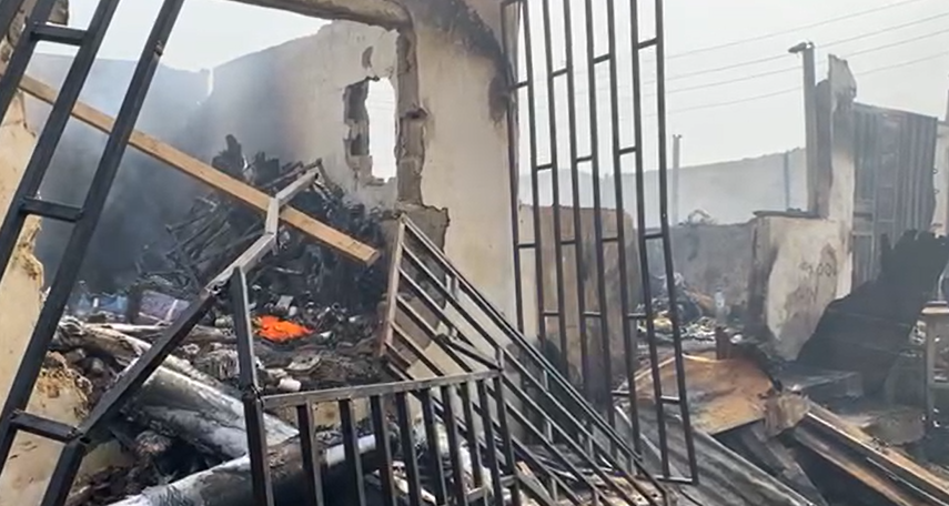 Fire Guts Nyanya Market in Abuja | Daily Report Nigeria