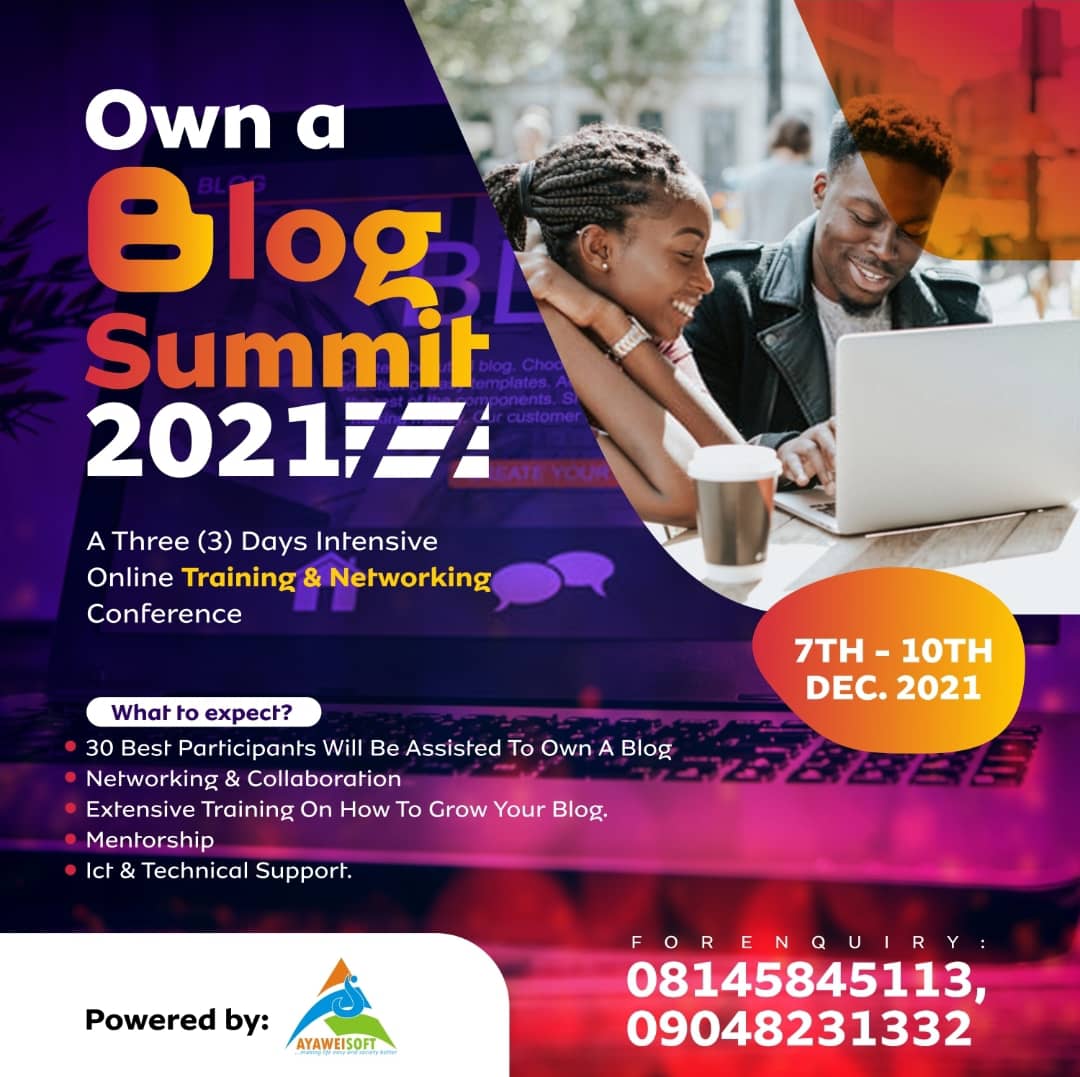 Ayaweisoft To Host 3-days Intensive Online Media Training, Networking Conference | Daily Report Nigeria