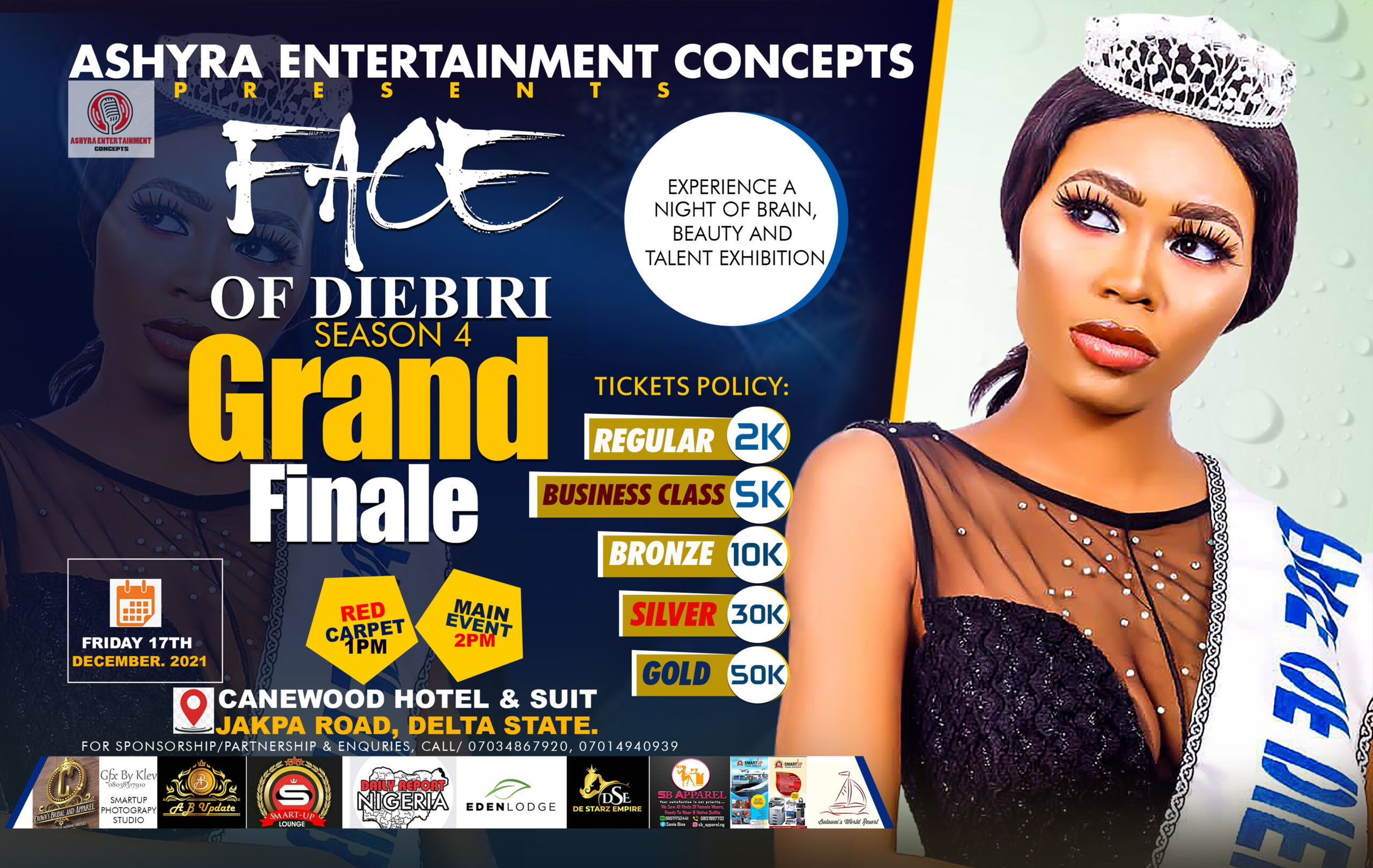 Organizers Announce Date For Face of Diebiri Season 4 | Daily Report Nigeria