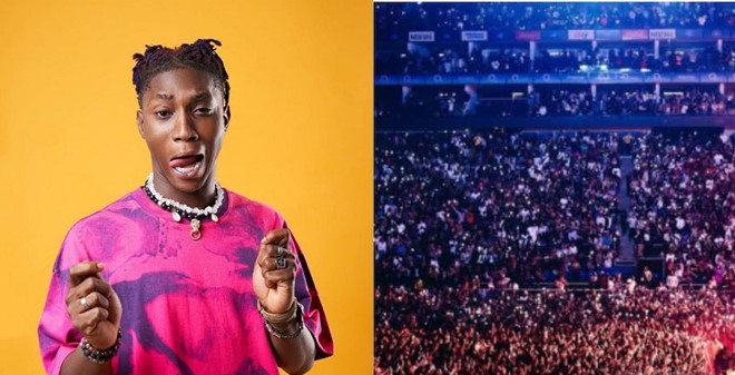 "I Will Never Forget This" - Bella Shmurda Thanks Wizked After His First-ever Performance at 02 Arena | Daily Report Nigeria