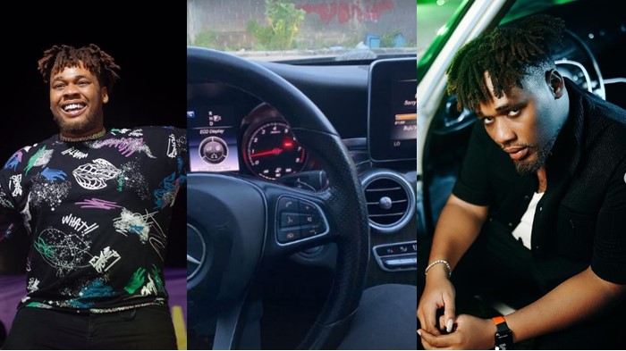 Singer Buju Buys His First Car, A Benz [PHOTOS]