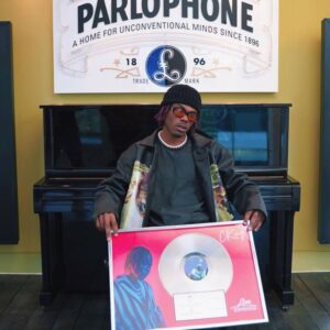 Singer Ckay Recieves First BRIT Certified Silver Plaque For "Love Nwantiti" | Daily Report Nigeria