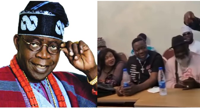 2023: Mr Ibu, Nollywood Stars Endorse Bola Tinubu For Presidency | Daily Report Nigeria