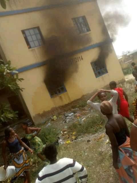 100-level Student Dies as Fire Guts Female Hostel in Taraba | Daily Report Nigeria