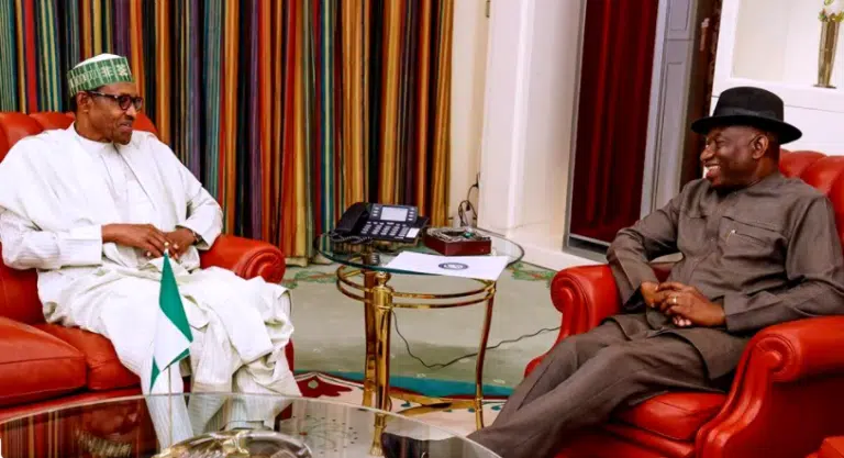 Jonathan Visits Buhari In Aso Rock | Daily Report Nigeria