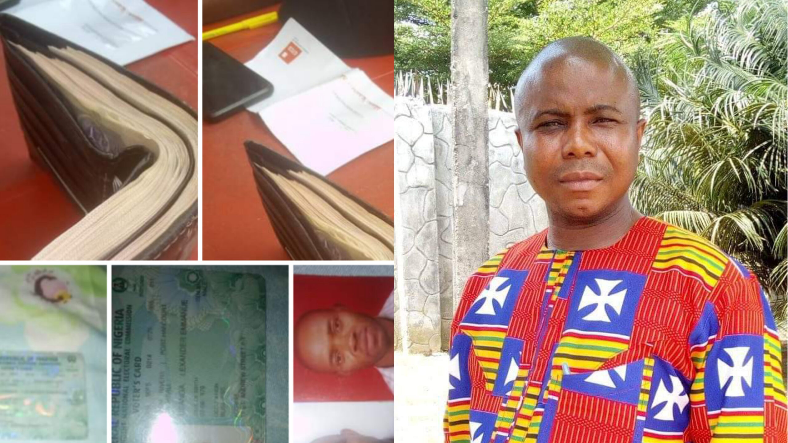 Man Returns Wallet Full of Cash, ATMs, he Found in a Tricycle to Owner | Daily Report Nigeria