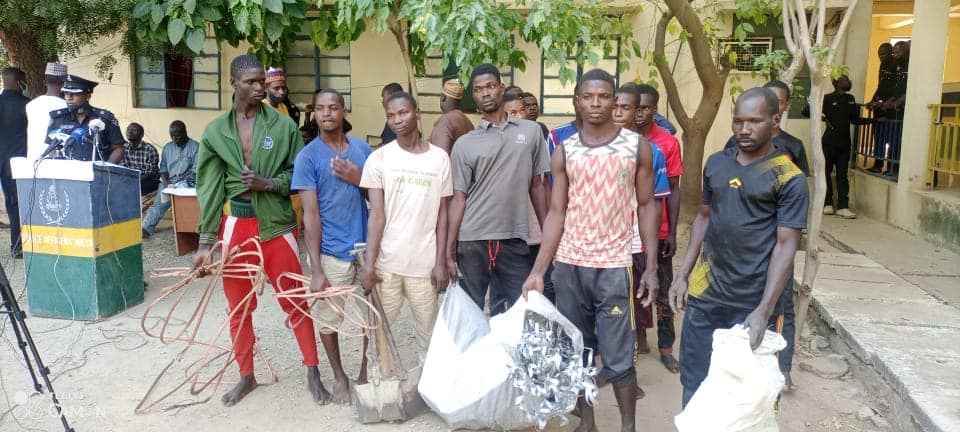 Police Arrest 16 Suspects For Vandalism in Katsina | Daily Report Nigeria