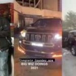 Wizkid Gifts Manager, Sunday Are Brand New Toyota Prado | Daily Report Nigeria