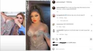 Secret Behind Behind Bobrisky's Cleavage Revealed [PHOTOS] | Daily Report Nigeria