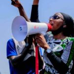 #ENDSARS: Lagos Women Protest Against Peace Walk in Front of Deputy Governor's Home | Daily Report Nigeria