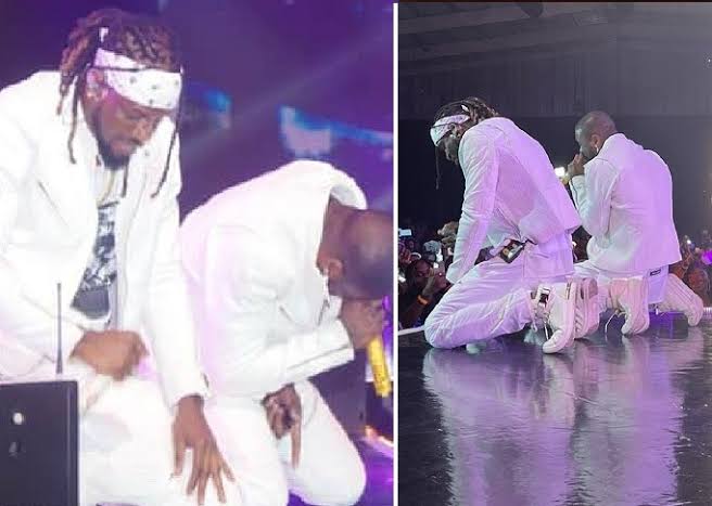 ‘We Are Sorry’ - Psquare Kneels to Beg Fans Over Fight, Breakup (VIDEO) | Daily Report Nigeria