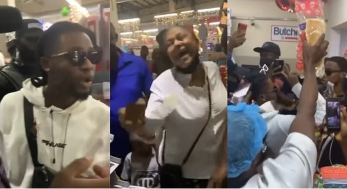 Singer Omah Lay Turns Santa Clause as He Pays Bills of People Shopping at a Mall [VIDEO] | Daily Report Nigeria