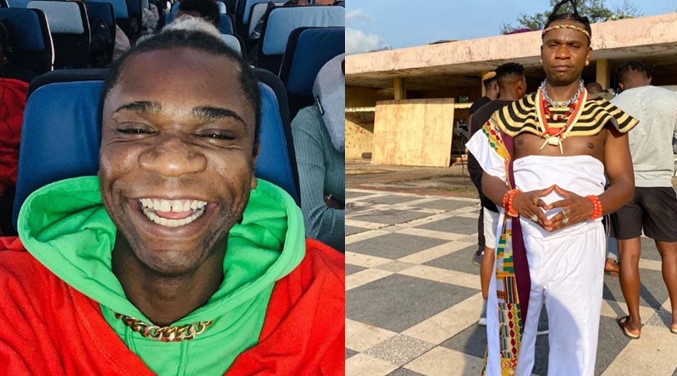 "I Don't Owe You Anything" - Speed Darlington Says, as he Blesses Fan With N500 | Daily Report Nigeria