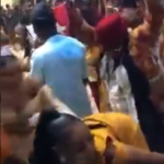 Reactions as Bride Pushes Away Bridesmaid Who Was Twerking on Her Husband's Best Man [VIDEO] | Daily Report Nigeria