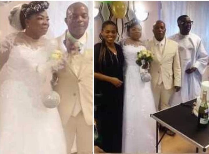 Photos: Nigerian Woman Weds at 61 in Germany | Daily Report Nigeria