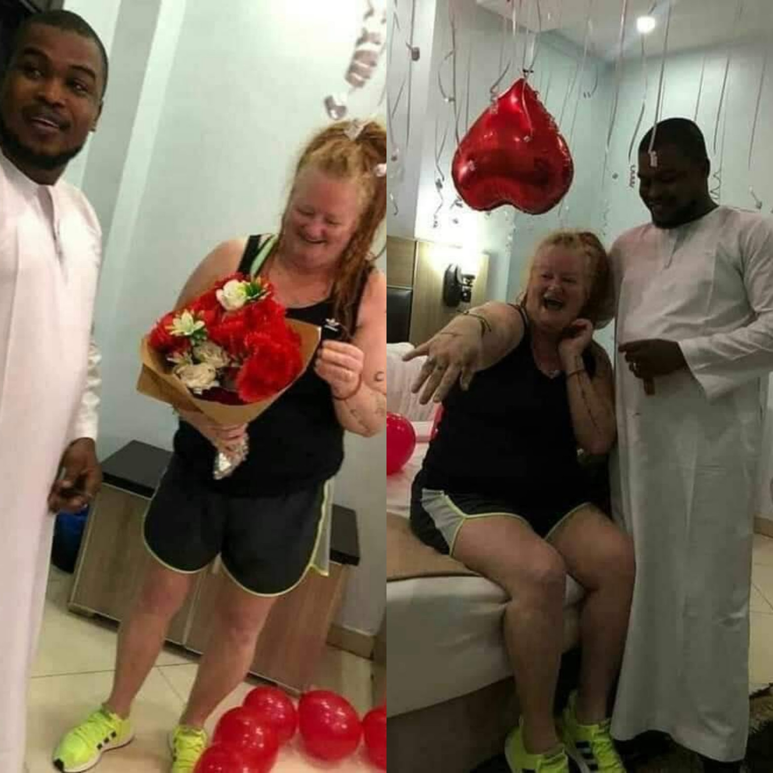 Nigerian Man Proposes to his  Canadian Girlfriend in Delta state | Daily Report Nigeria