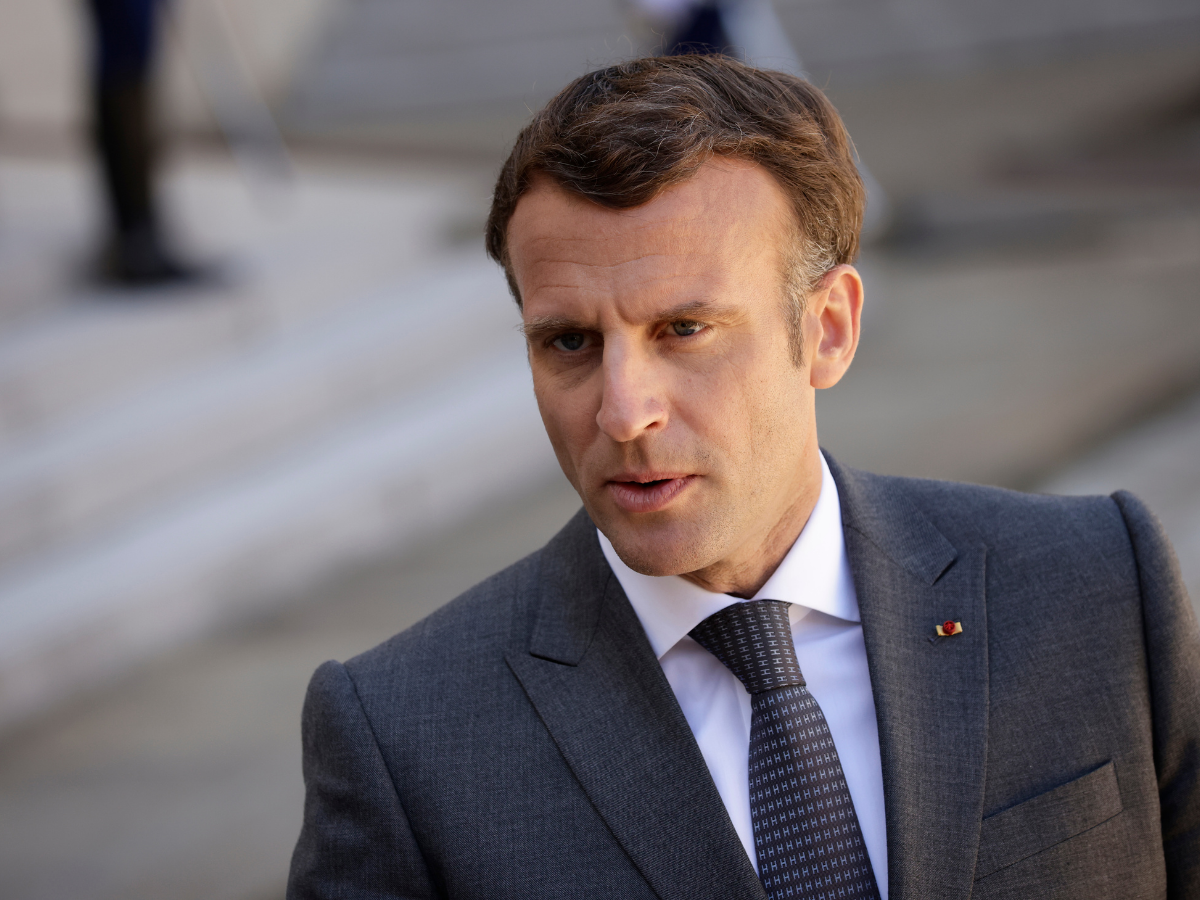 french president macron