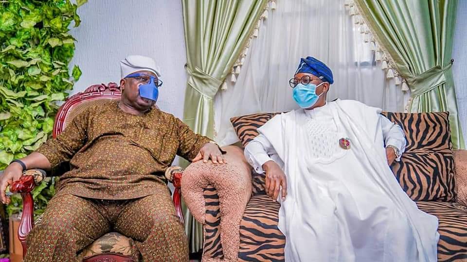 Governor Oyetola Condoles Omisore Over father’s Demise | Daily Report Nigeria