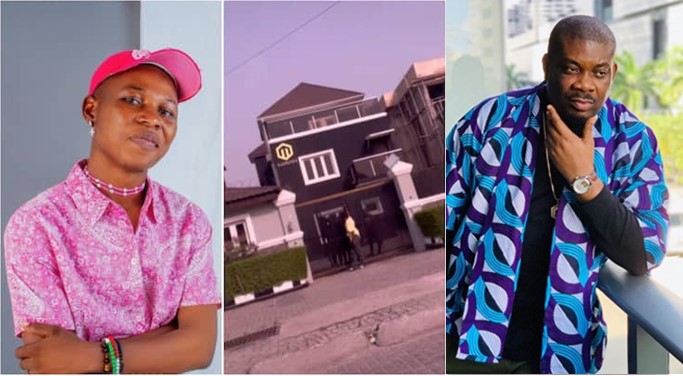 Upcoming Singer Storms Mavin HQ, Sits at Gate and Insist on Not Leaving Until Don Jazzy Sees Him [VIDEO] | Daily Report Nigeria