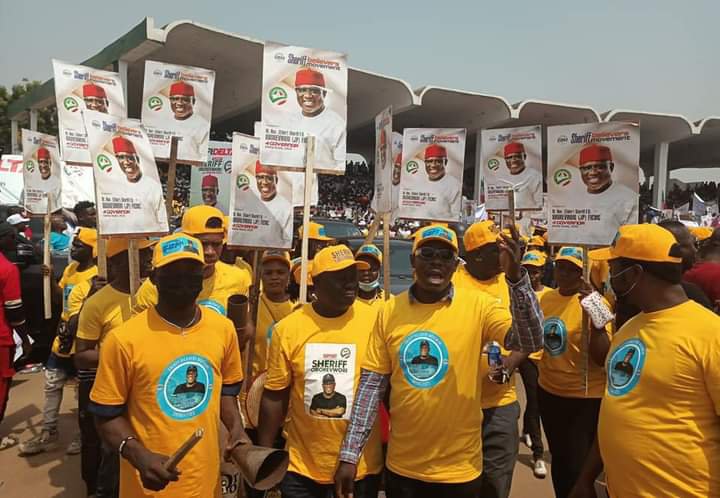 Delta 2023: Sheriff Oborevwori's Supporters Steal The Show at PDP Mega Rally | Daily Report Nigeria