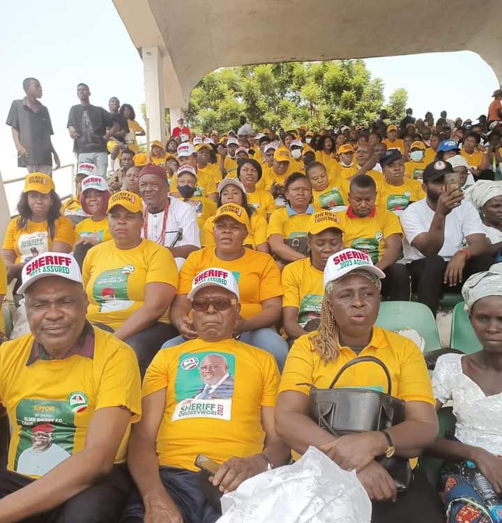 Delta 2023: Sheriff Oborevwori's Supporters Steal The Show at PDP Mega Rally | Daily Report Nigeria