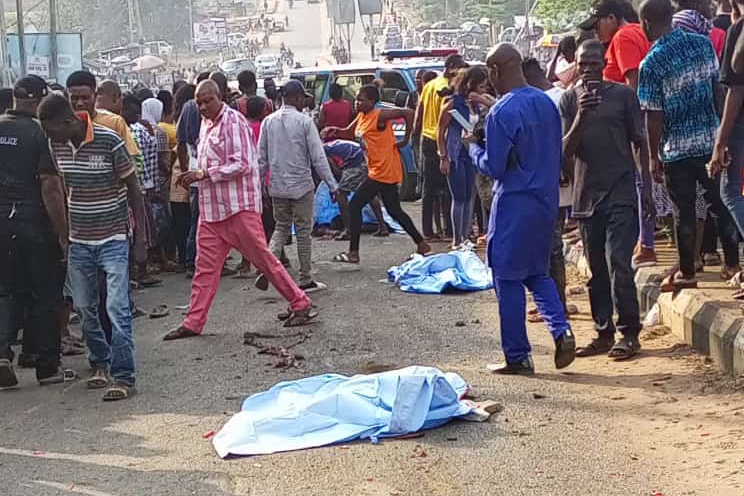 Tragic: Heavily Pregnant Mother, Child, One Other Crushed to Pieces by Fuel Tanker in Delta | Daily Report Nigeria