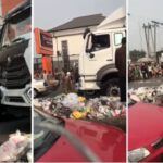 Moment Mad Woman Stopped a Moving Truck With Her 'Super Powers' [WATCH] | Daily Report Nigeria