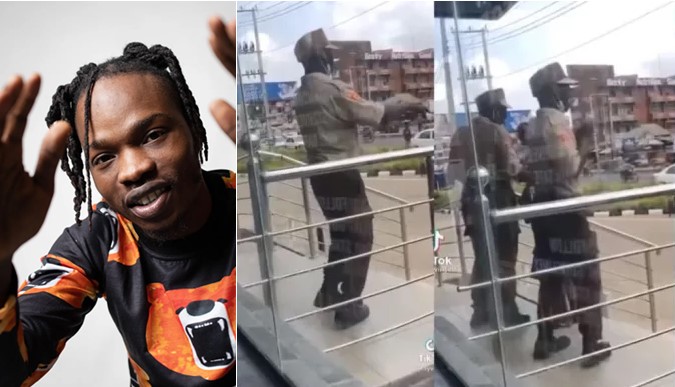 Naira Marley Impressed as Security Guard Abandons Post and Dance Legwork to His Song [VIDEO] | Daily Report Nigeria