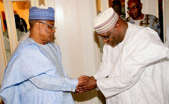 Atiku visits IBB in Minna | Daily Report Nigeria