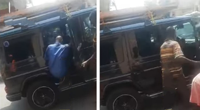 Lady Laments as She Sees a Rich Man Using G-Wagon to Carry Plywood | Daily Report Nigeria