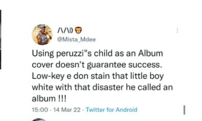 Davido Vows to Deal with Twitter Troll for Calling Ifeanyi Peruzzi's Son | Daily Report Nigeria