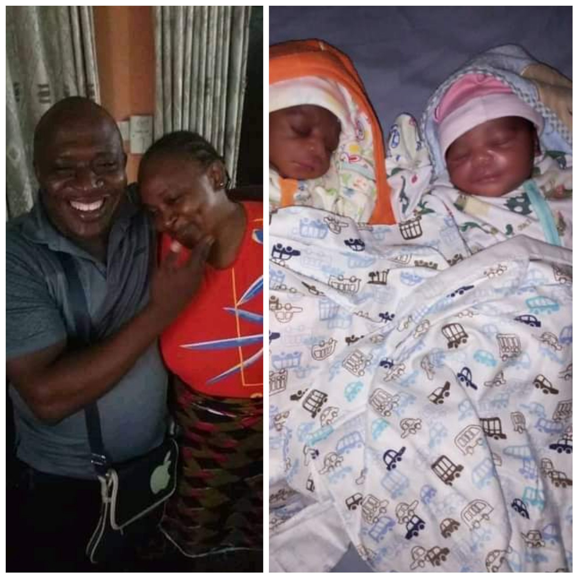 Nigerian Couple Welcome Twins After 18 Years Waiting | Daily Report Nigeria