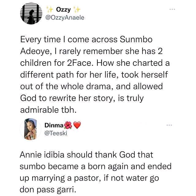 Netizens Praise 2Face's Third Baby Mama, Sunmbo Adeoye, for Not Intruding singer's Marriage | Daily Report Nigeria