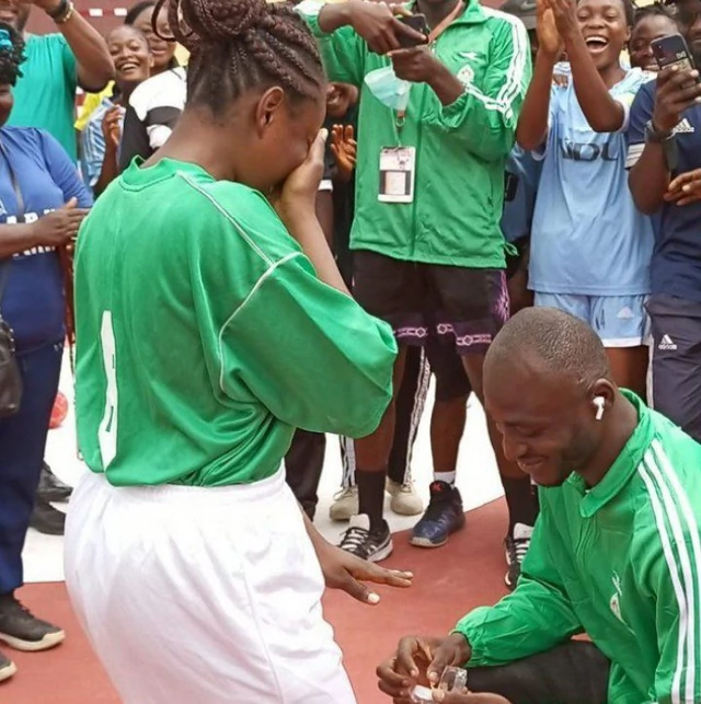 2 Gold Medalists Announce Marriage Proposal at NUGA Games | Daily Report Nigeria