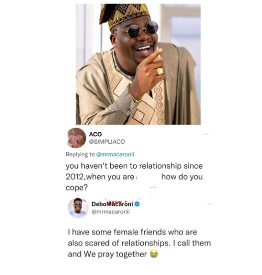 Mr. Macaroni Reveals What He Does with Female Friends | Daily Report Nigeria