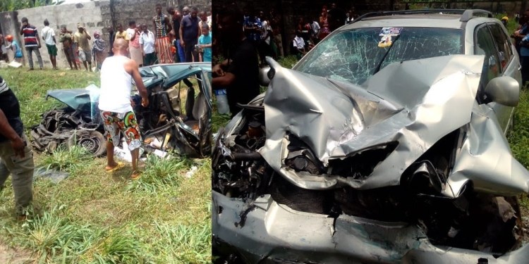 Couple, Driver, 3 Others Die as Yahoo Boy Crashes Into Commercial Bus | Daily Report Nigeria