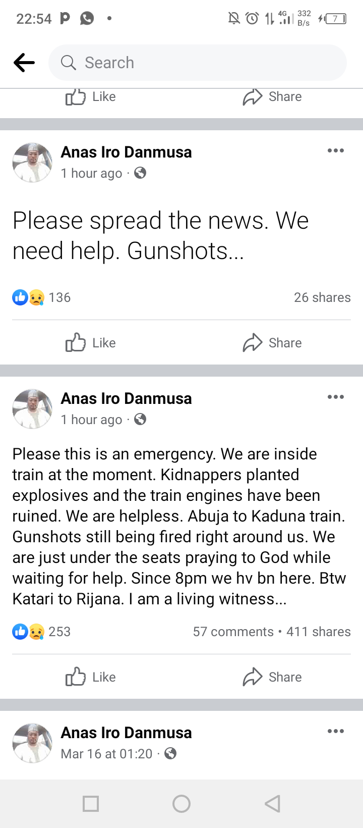 Military Repel Terrorists Attack on Abuja-Kaduna Train, Rescue Passengers | Daily Report Nigeria