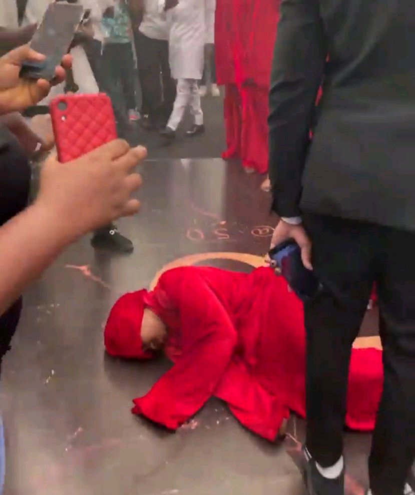 How Pretty Mike Stormed Lagos Party with Men Draped in Red Attire socialite pretty mike storms lagos party with men draped in red attire carrying another man who is almost naked photos videos 5609799622081973272