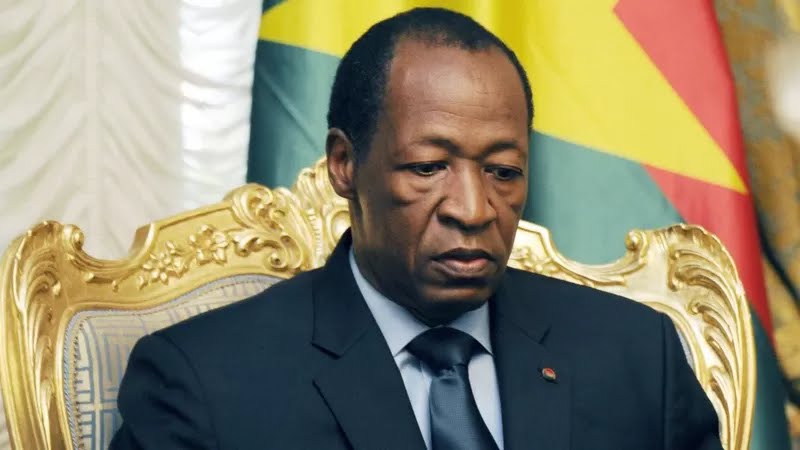 Ex-Burkina Faso president Blaise Compaoré Sentenced to Life Imprisonment | Daily Report Nigeria