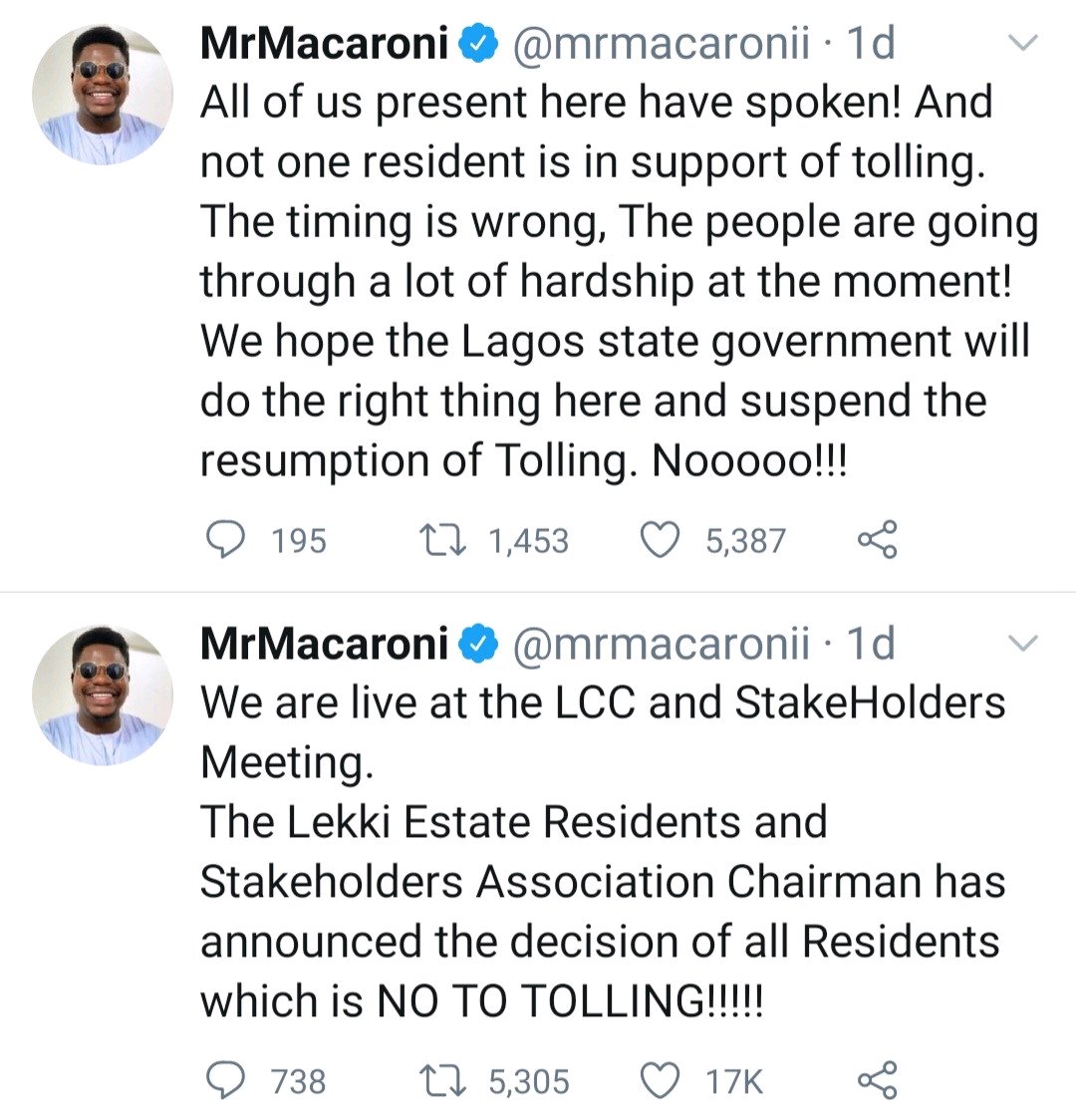 Twitter User Who Threatened to Kill Comedian Mr Macaroni Apologizes | Daily Report Nigeria