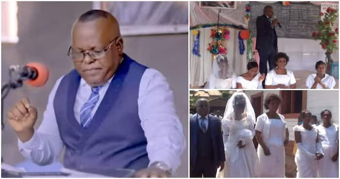 PHOTOS: Pastor Marries 4 Virgins At Once | Daily Report Nigeria