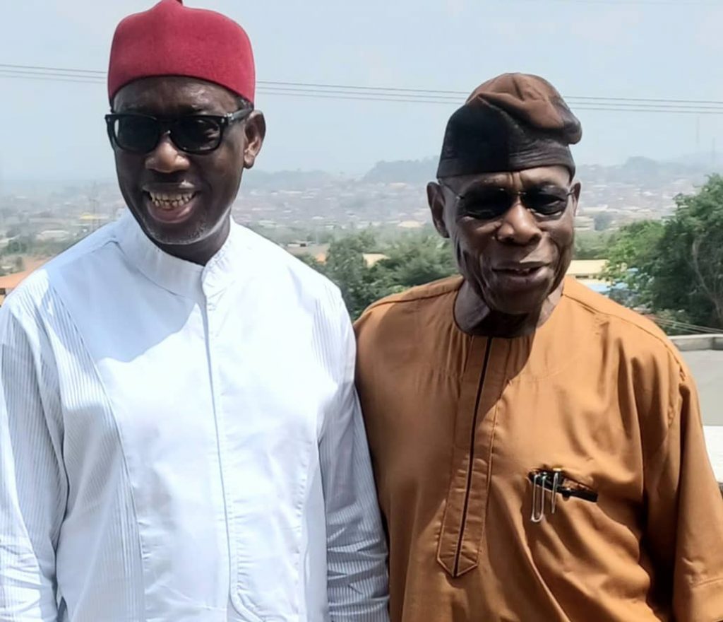 2023: Okowa Meets Obasanjo in Ogun [PHOTOS] | Daily Report Nigeria