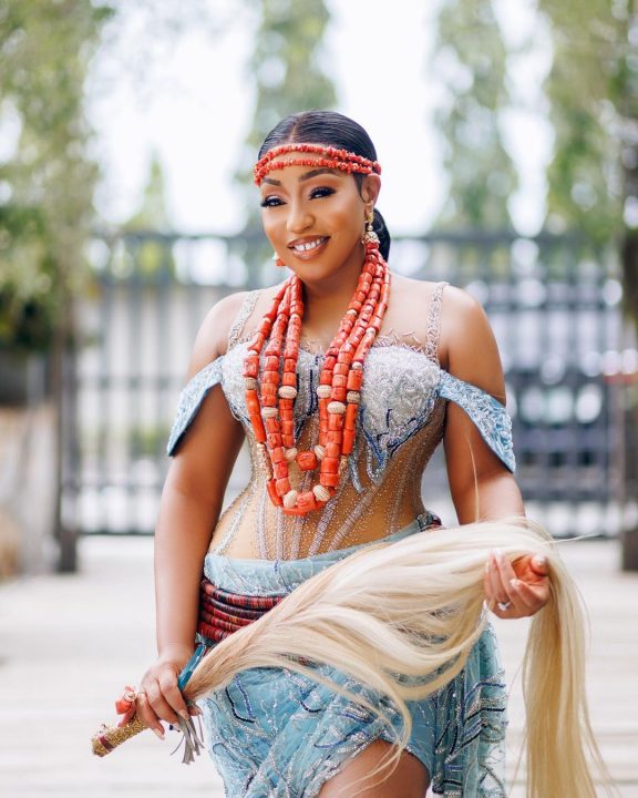 VIDEO: Rita Dominic Steps Out For First Outing At Her Traditional Wedding | Daily Report Nigeria