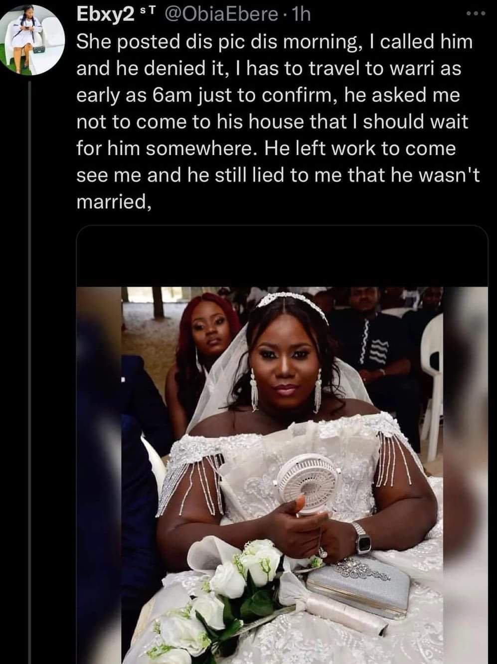 Lady Left Heartbroken After Her Fiancé Of 6 Years Got Married To Someone Else 3 Days After He Was With Her | Daily Report Nigeria