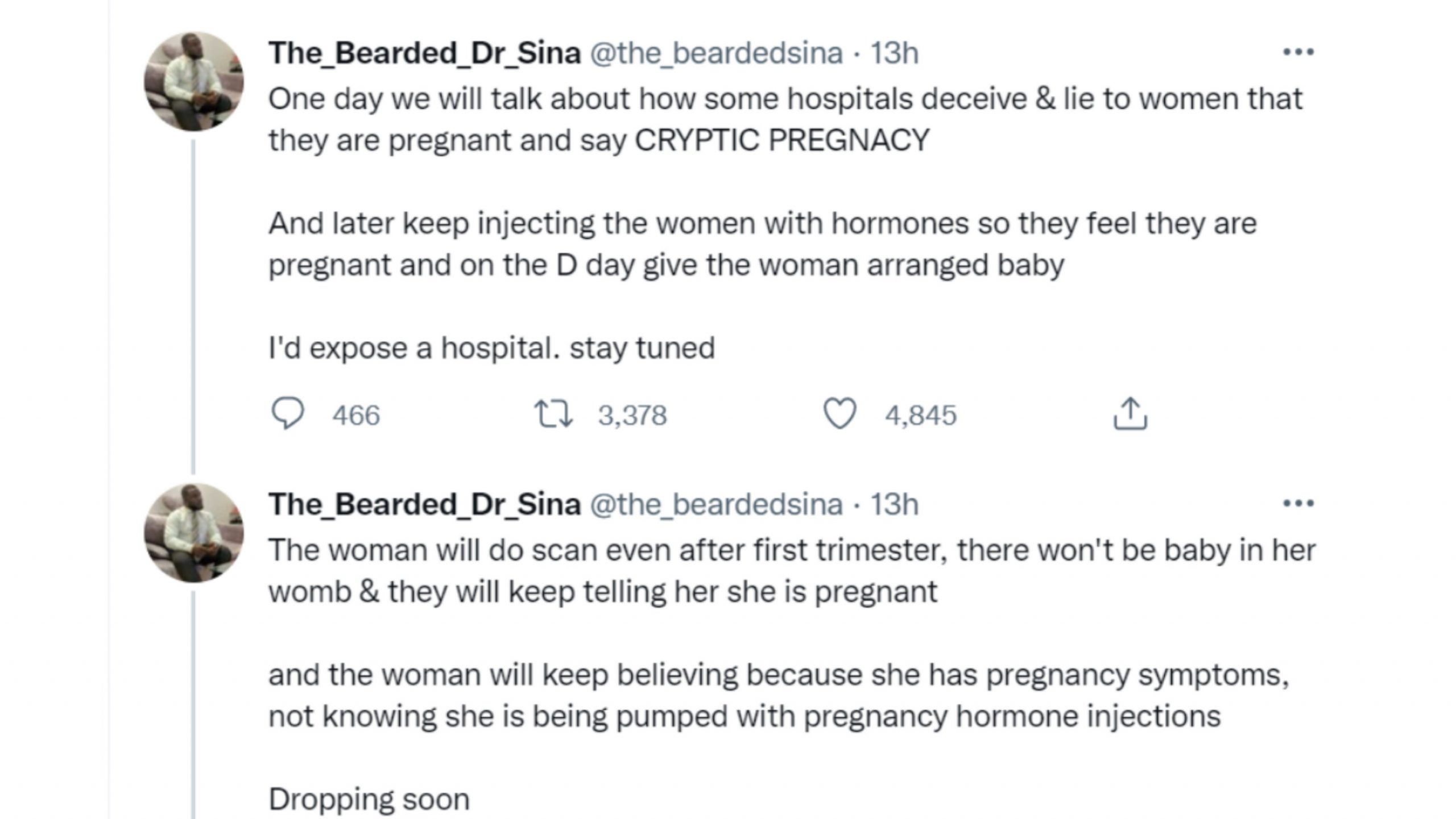 Doctor narrates how some Nigerian hospitals inject women with pregnancy hormones and lie to them that they are pregnant | Daily Report Nigeria