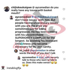 "Why I And Basketmouth Don't Talk" - Comedian AY | Daily Report Nigeria