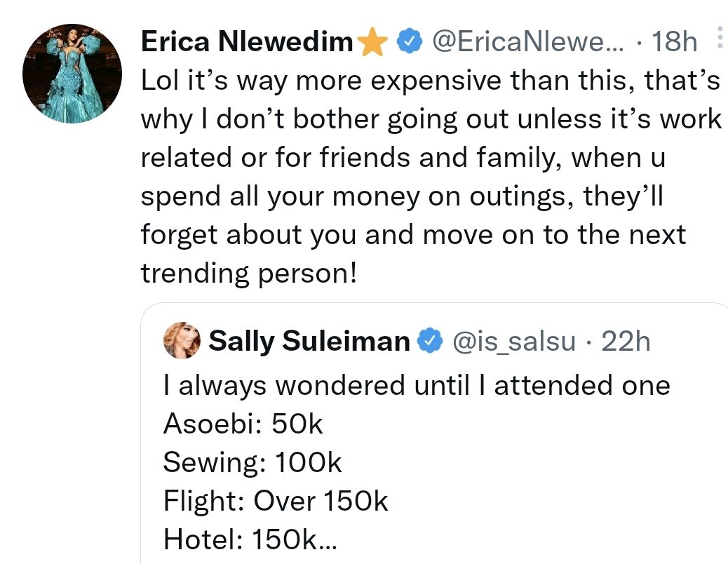 Sally Reveals She Spends Over N500K to Attend Wedding, BBNaija's Erica Reacts | Daily Report Nigeria