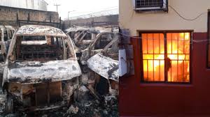 BREAKING: EEDC Ogidi Office Set Ablaze By Hoodlums | Daily Report Nigeria